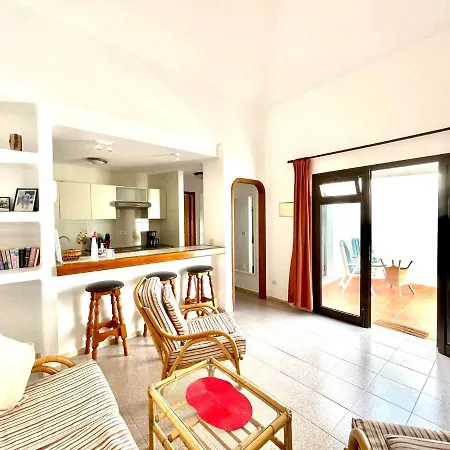 Bungalow Para Nudistas, Con Wifi Y Estupenda Vista La Piscina, A Pocos Metros De La Playa Charco del Palo