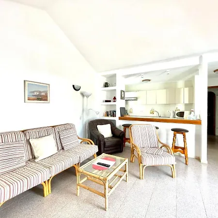公寓 Bungalow Para Nudistas, Con Wifi Y Estupenda Vista La Piscina, A Pocos Metros De La Playa